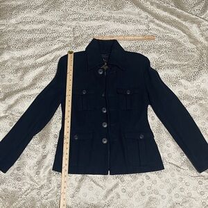 Lucky Brand Women's Blue Utility Jacket